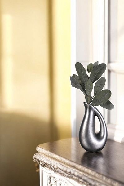 Evene Small Vase - Table Top Vase, Home Decoration, Silver Antique Color Model 35