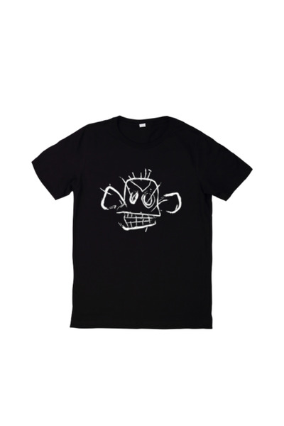 barsdepo Tricou oversize cu imprimeu Arcane, tricou oversize unisex negru