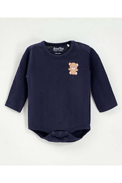 Bonfino Pack Of 5 100% Cotton Full Sleeves Onesies - Multicolor