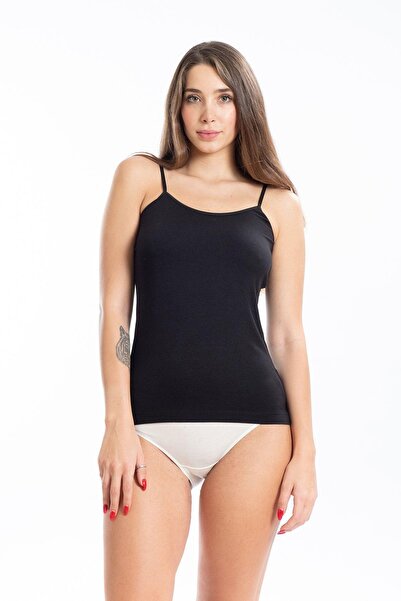 SEASOUL Bambo Ip Askılı Atlet Siyah