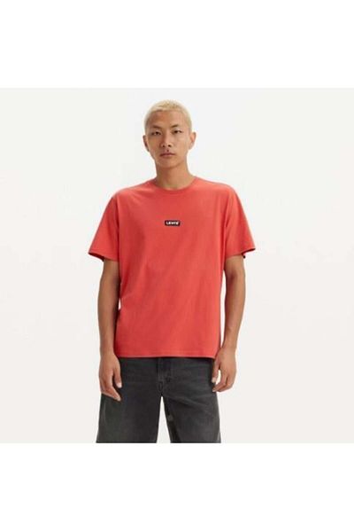 Levi's Ανδρικό κόκκινο Relaxed Baby T-Shirt