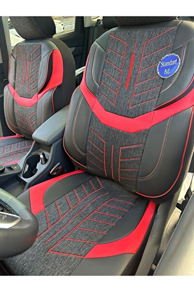 ARGALI Ford Courier Araca Uygun Oto Koltuk Kılıfı Üniversal Keten Ve Suni Der...