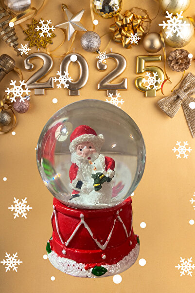 CN küçük ışıklı yılbaşı kar küresi