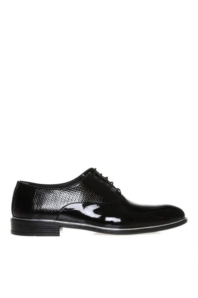 SÜVARİ Süvari Leather Black Flat Shoes