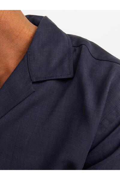 Jack & Jones Jack&Jones Мъжка риза с къс ръкав и голям размер - минималистична и удобна