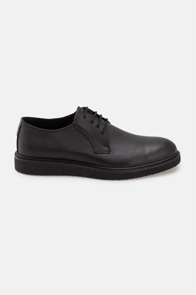 SÜVARİ Cavalry Black Classic Shoes