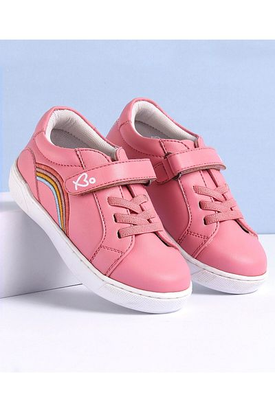 Babyoye Velcro Closure Casual Shoes - Pink