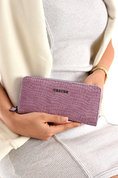 VOSTRO محفظة نسائية مصنوعة يدويًا على الطراز الإيطالي مصنوعة من الجلد الطبيعي...