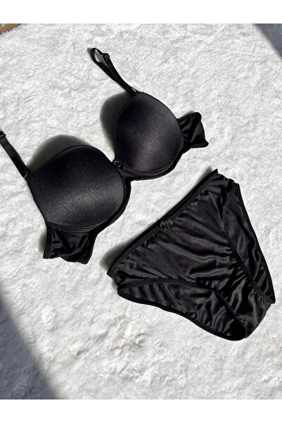Everyone s Kadın Siyah  Sütyen Takımı