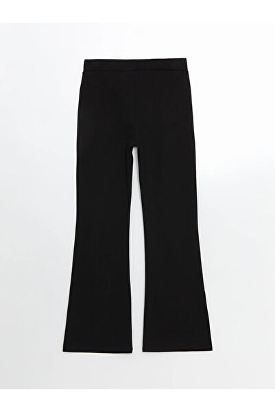 LC Waikiki LCW Modest Siyah Beli Lastikli Kadın Pantolon