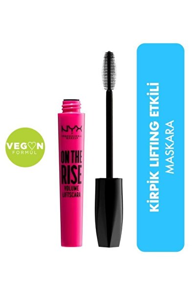 NYX Professional Makeup On The Rise Volume Liftscara Black - Hacim Veren Siya...