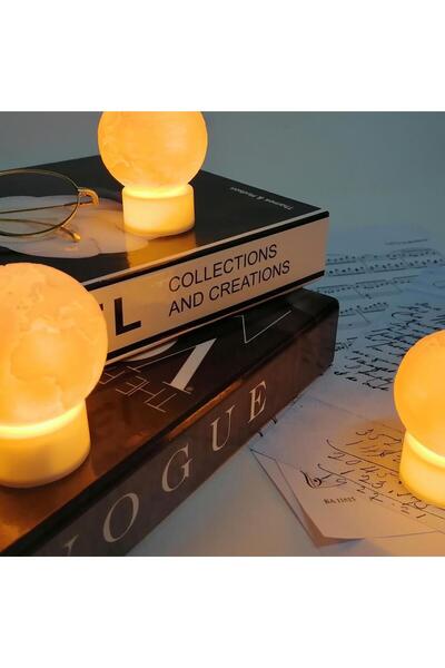 Nettenevime Decorative Mini Moon Lamp 3-Piece Decorative Night Light