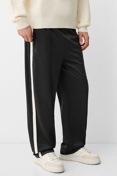 Bershka Straight fit trousers