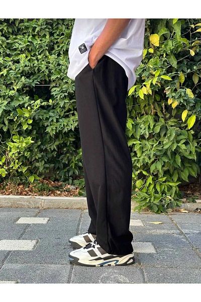 yg ydn giyim Pantaloni de trening cu picior drept, largi, confortabili