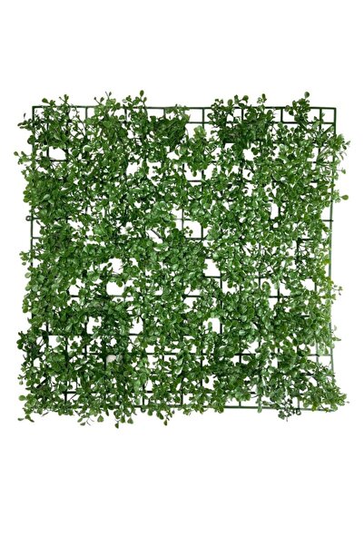 Nettenevime Yapay Çiçek Duvar Kaplama Panel Şimşir Tabaka 50*50cm Dik Duvar U...