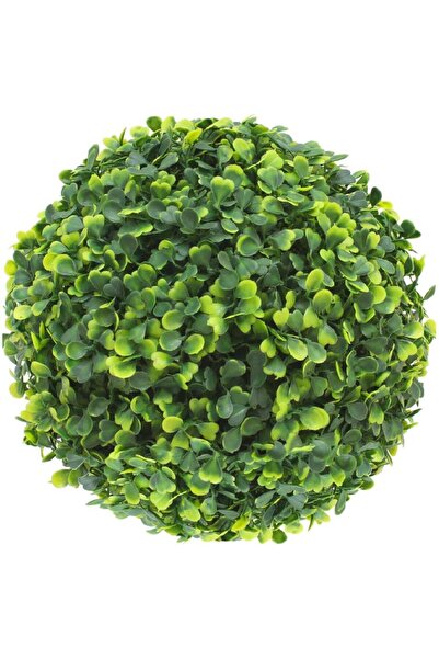 Nettenevime Yapay Çiçek Şimşir Top 15 CM Yeşil Top
