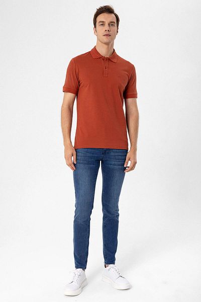 SÜVARİ Μπλουζάκι Dobby με γιακά Polo Regular Fit