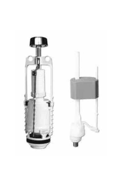 Serel Eca Niobe Tek Basmalı Klozet Iç Takım