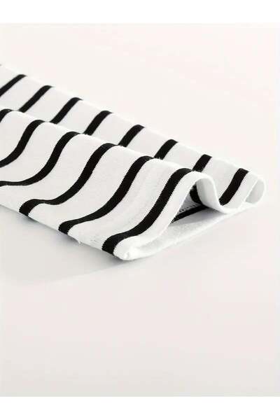 Touz Moda Ribbbon Unisex Довгорукава Біла Футболка