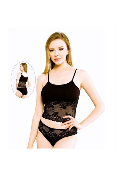 Belinay 7021 Σετ Σλιπ Αθλητικά Πακέτο 8 Lace And Luxe