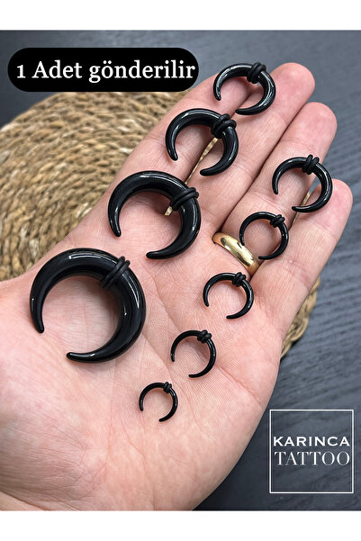 Karınca Piercing Septum Pincher Piercing Genişletici Ear Stretcher Gauge Buffalo Taper Plug Tünel Açma Aparatı