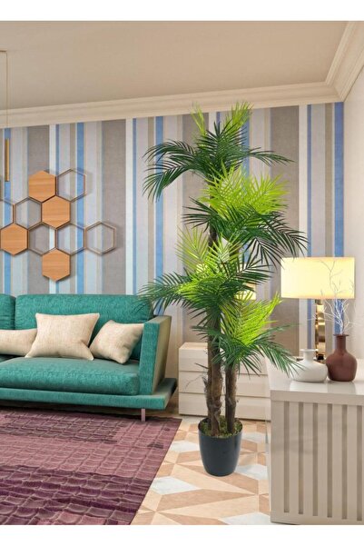 Nettenevime Yapay Ağaç Palmiye 36yaprak 4katlı 160cm Salon Çiçeği Yapay Çiçek
