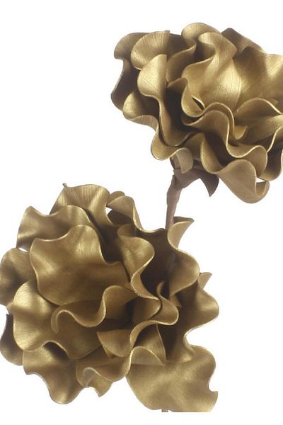 Nettenevime Τεχνητό λουλούδι Latex Flower Foam Flower Σιάμ τριαντάφυλλο χρυσό