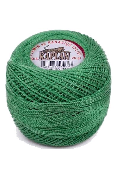 Rasanet 3 Pieces of Tiger Etamine and Cross Stitch Thread No. 8 Code/Color: 604 - 110 - 581 - Ryl