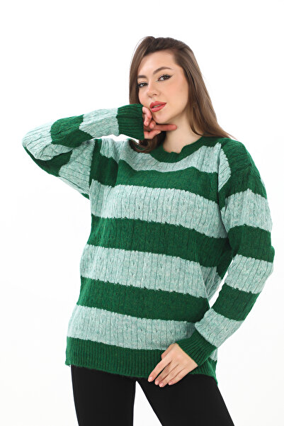 dignus Pulover tricotat cu textura moale, tricotat supradimensionat