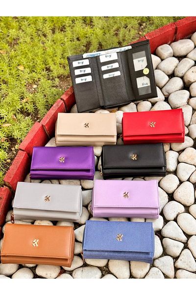 SHIKIRTI Women's Wallet with Zipper Closure and Card Holder Section