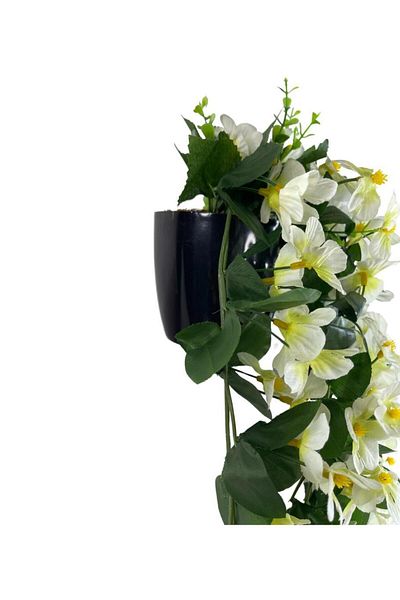 Nettenevime Κρεμαστό λουλούδι σε γλάστρα Κρέμα Bougainvillea 70*25