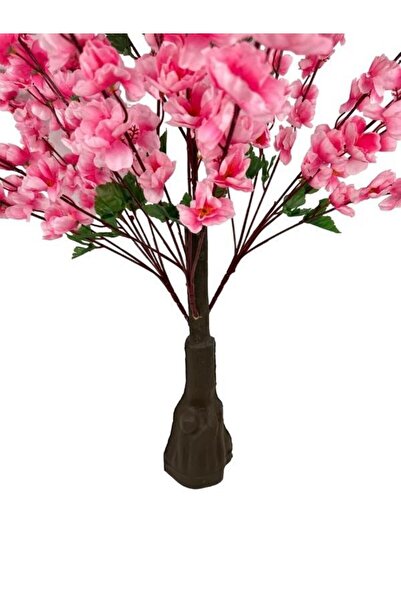 Nettenevime Yapay Ağaç Pembe Japon Kiraz Çiçeği Hazır Gövdeli Bahardalı Ağacı 100cm Sakura Çiçeği