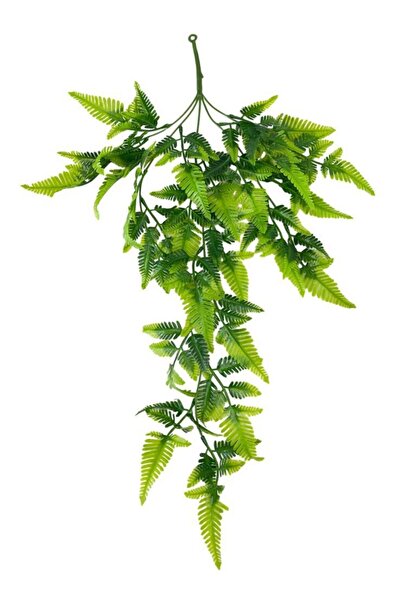 Nettenevime Yapay Çiçek Sarkan Boston Fern 60cm 5dallı Ty124 Yapay Sarmaşık Yeşil