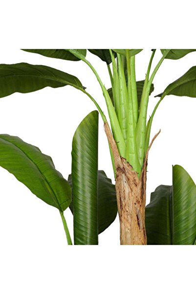 Nettenevime Yapay Ağaç Muz Ağacı 200cm 19yaprak 3gövdeli