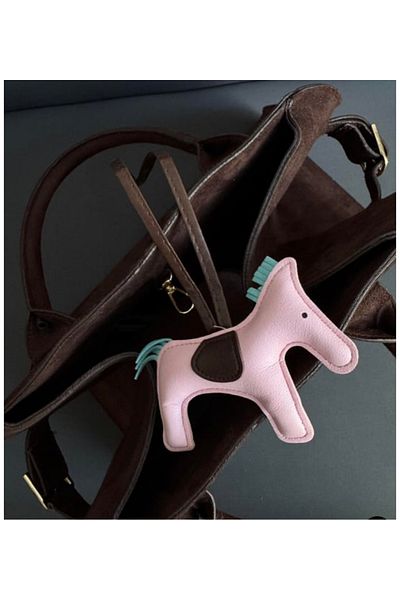adrbags Pink Horse Charm Accessory