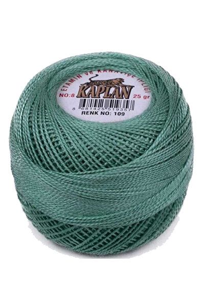 MKR 3 Pieces of Tiger Etamine and Cross Stitch Thread No. 8 Code/Color: 109 - 202 - 922 - Ryl