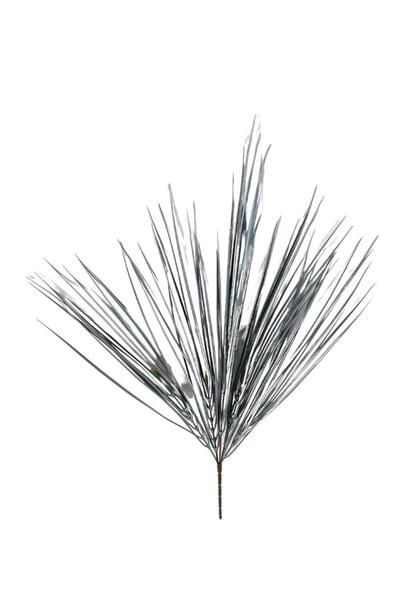 Nettenevime Yapay Çiçek Gümüş Renk Grass Saz 50cm Bitki Yapay Çiçek Dekor Çiçeği Uzun Ot