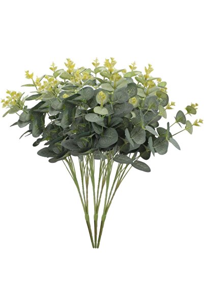 Nettenevime 3 Demet Yapay Çiçek Okaliptus Aradal Yeşilbitki Arajman Çiçeği Eucalyptus