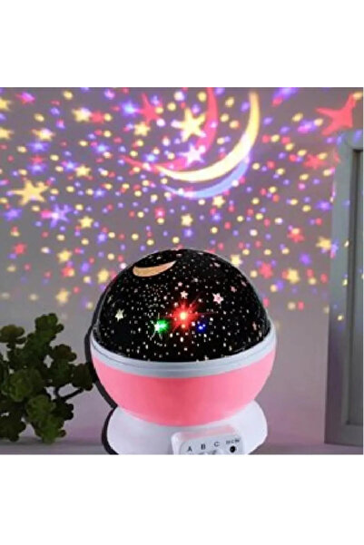 Ceyden Starmaster Yıldız Yansıtmalı Gece Lambası Projeksiyon Çocuk Odası Lamba StarmasterStar