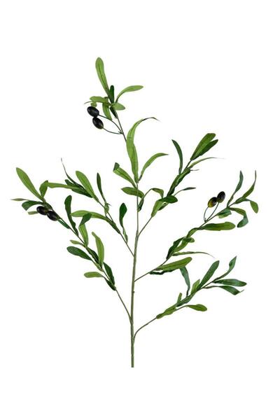 Nettenevime Yapay Zeytin Dalı Uzun Dallı 90cm 4 Meyveli