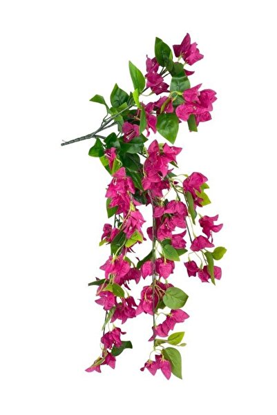 Nettenevime Yapay Çiçek Fuşya Begonvil Çiçeği 8Dallı 70cm Sarkan Çiçek