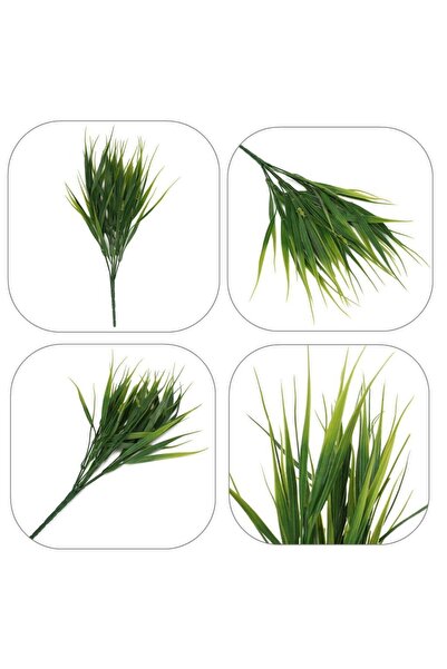 Nettenevime Yapay Çimen Saz Ot Yeşillik Garnitür Yapay Çiçek