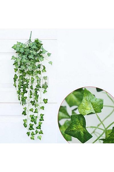 Nettenevime Τεχνητό Μπαχτόλιθο 9 κλαδιά Hedera Κρεμαστό Τεχνητό Λουλούδι