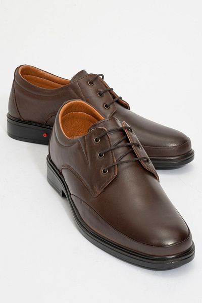 Modena Genuine Leather Orthopedic Polyurethane Easy Wear Comfort Men's Shoes Pag 609