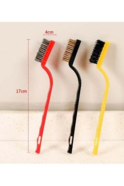 Mulvix Mullurg Urg01 مجموعة تنظيف مفصلة مكونة من 3 قطع فرشاة سلكية (Muul)