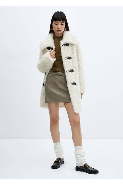 MANGO Woman Sparse Knit Detailed Sweater