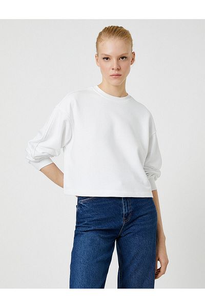 Koton Basic Crop Thick mikina