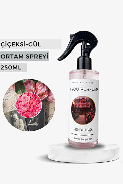 x you perfume Pembe Köşk 250 Ml Oda Ve Dolap Spreyi