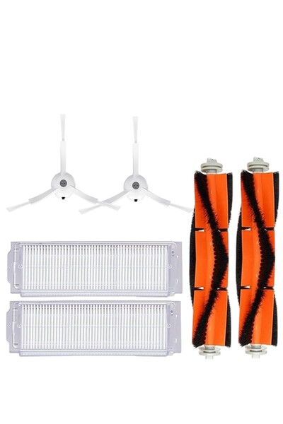 ROPALDE Σετ ανταλλακτικών 6 τεμαχίων συμβατό με ρομπότ ηλεκτρική σκούπα Mi Robot Vacuum Mop 2 Pro (MJST1SHW)