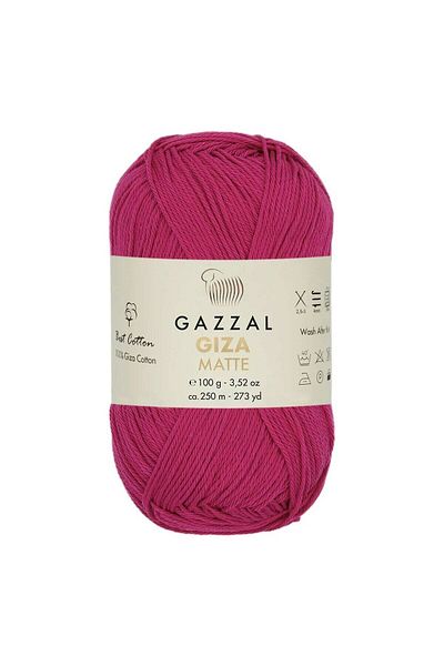 Gazzal Fuchsia Giza Matte Knit 5569 - Μοντέλο χειρός